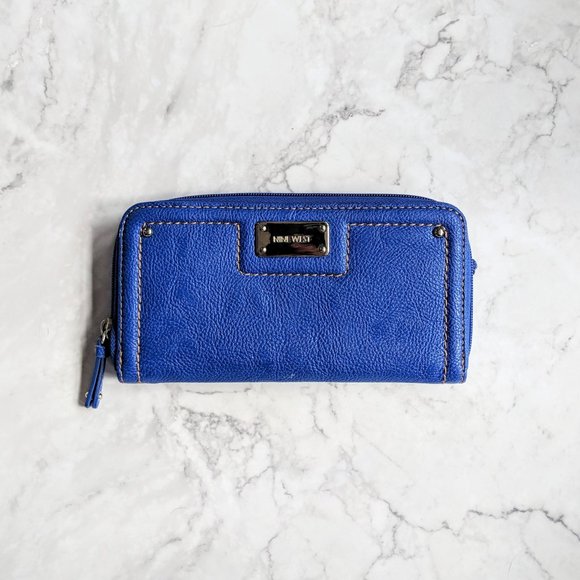Nine West Handbags - Royal Blue Nine West Wallet Clutch